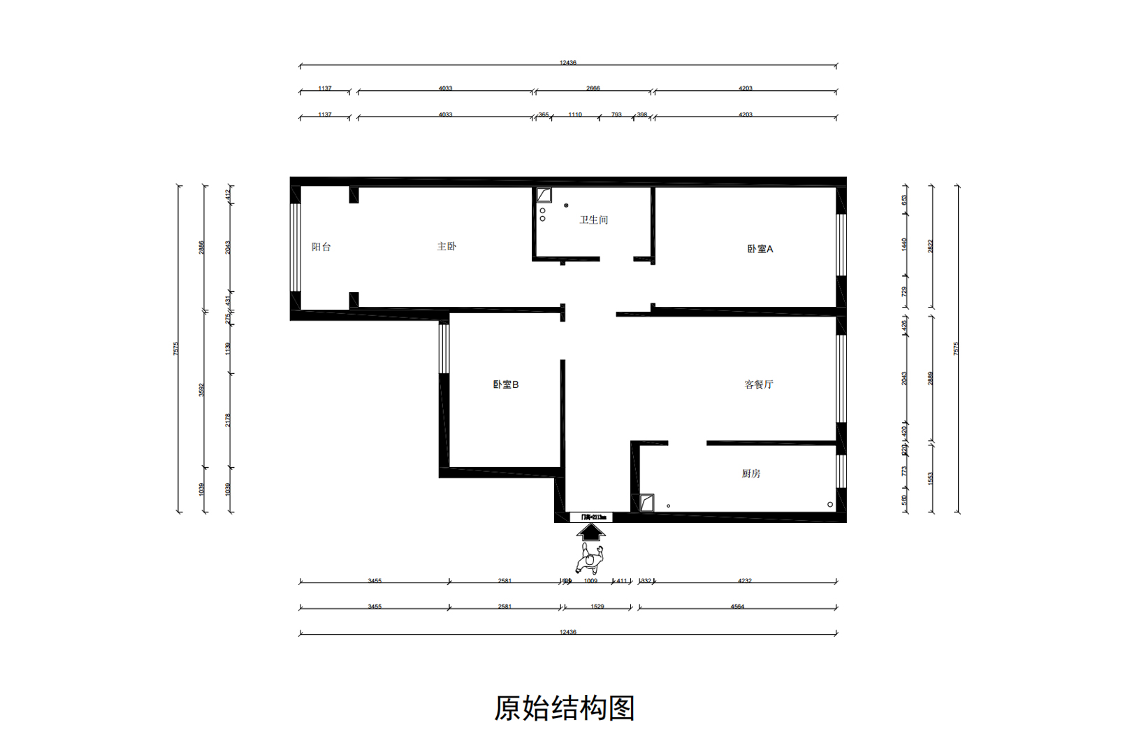 原始結(jié)構(gòu)圖