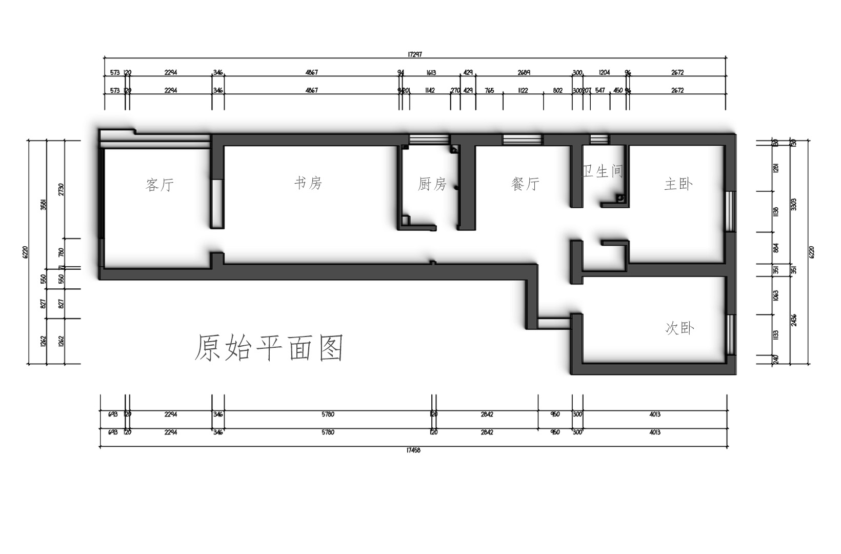 原始平面圖