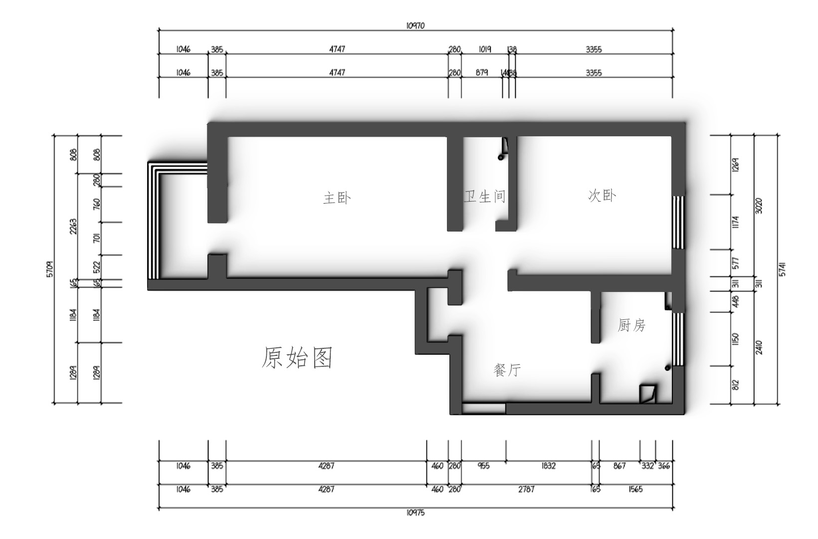 原始平面圖.