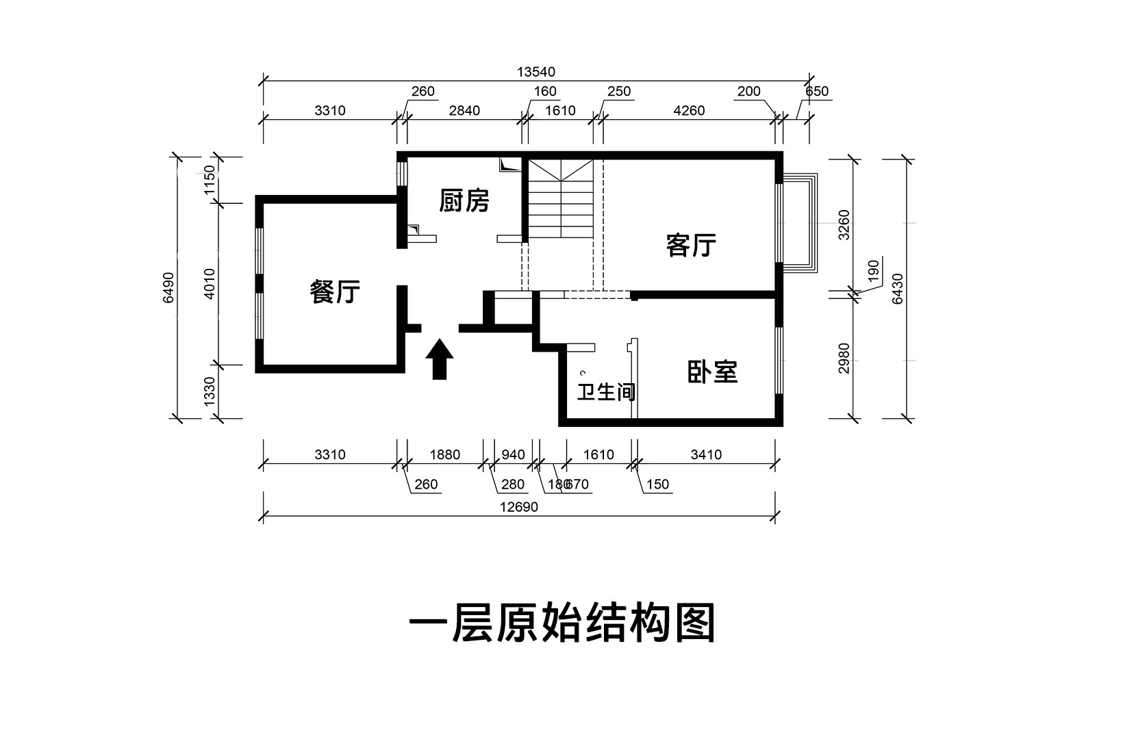 一層原始結構圖