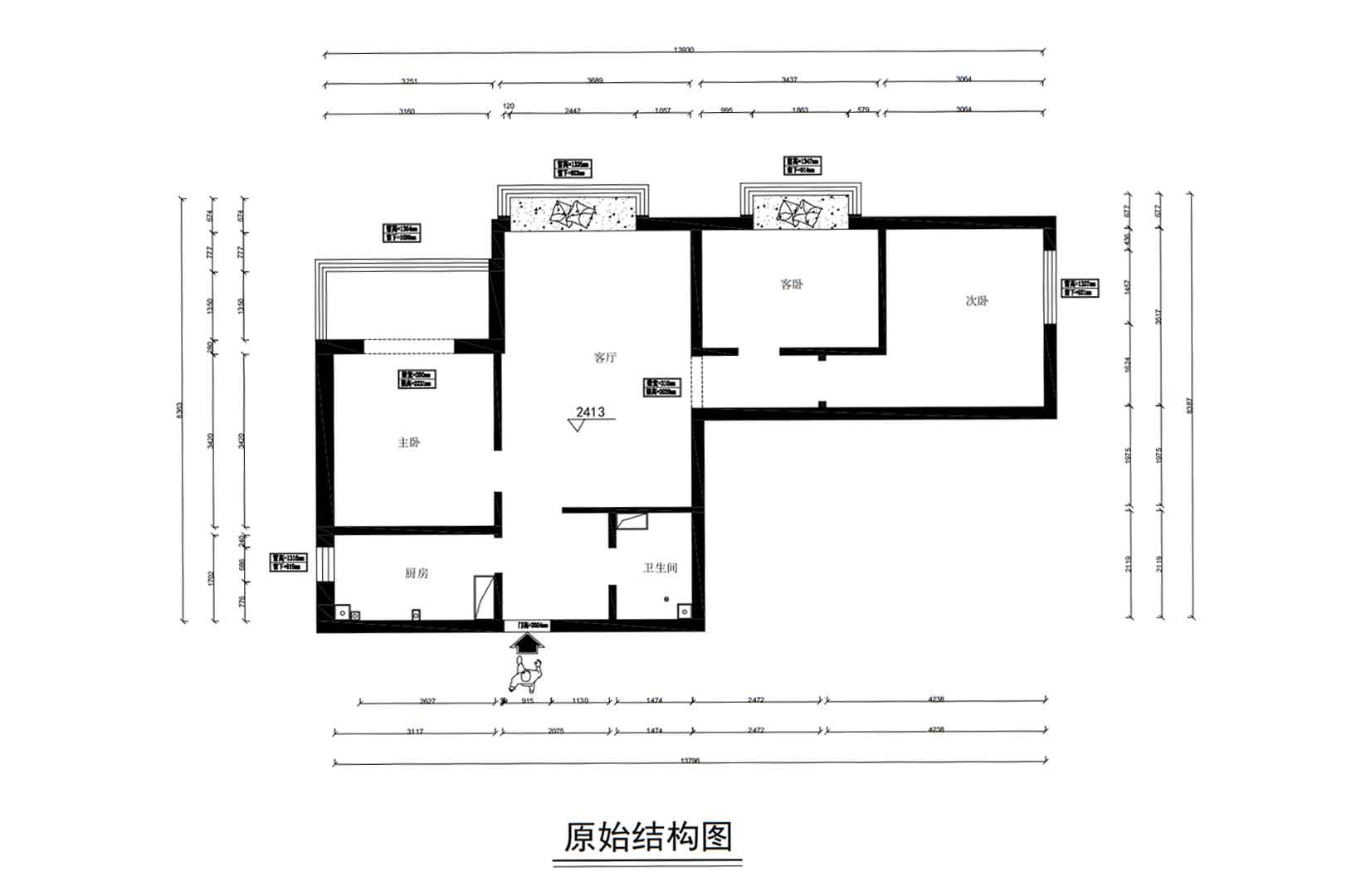 原始結構圖