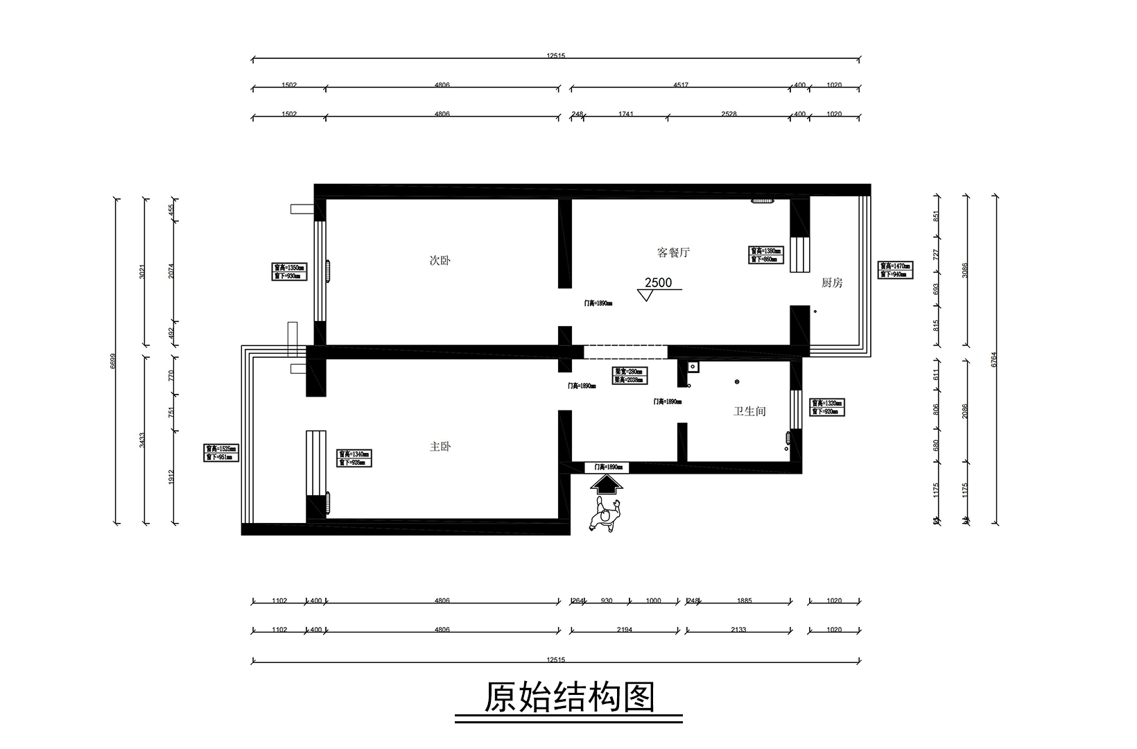 原始結(jié)構(gòu)圖