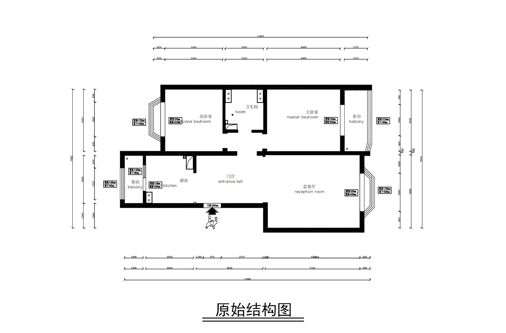 原始結(jié)構(gòu)圖