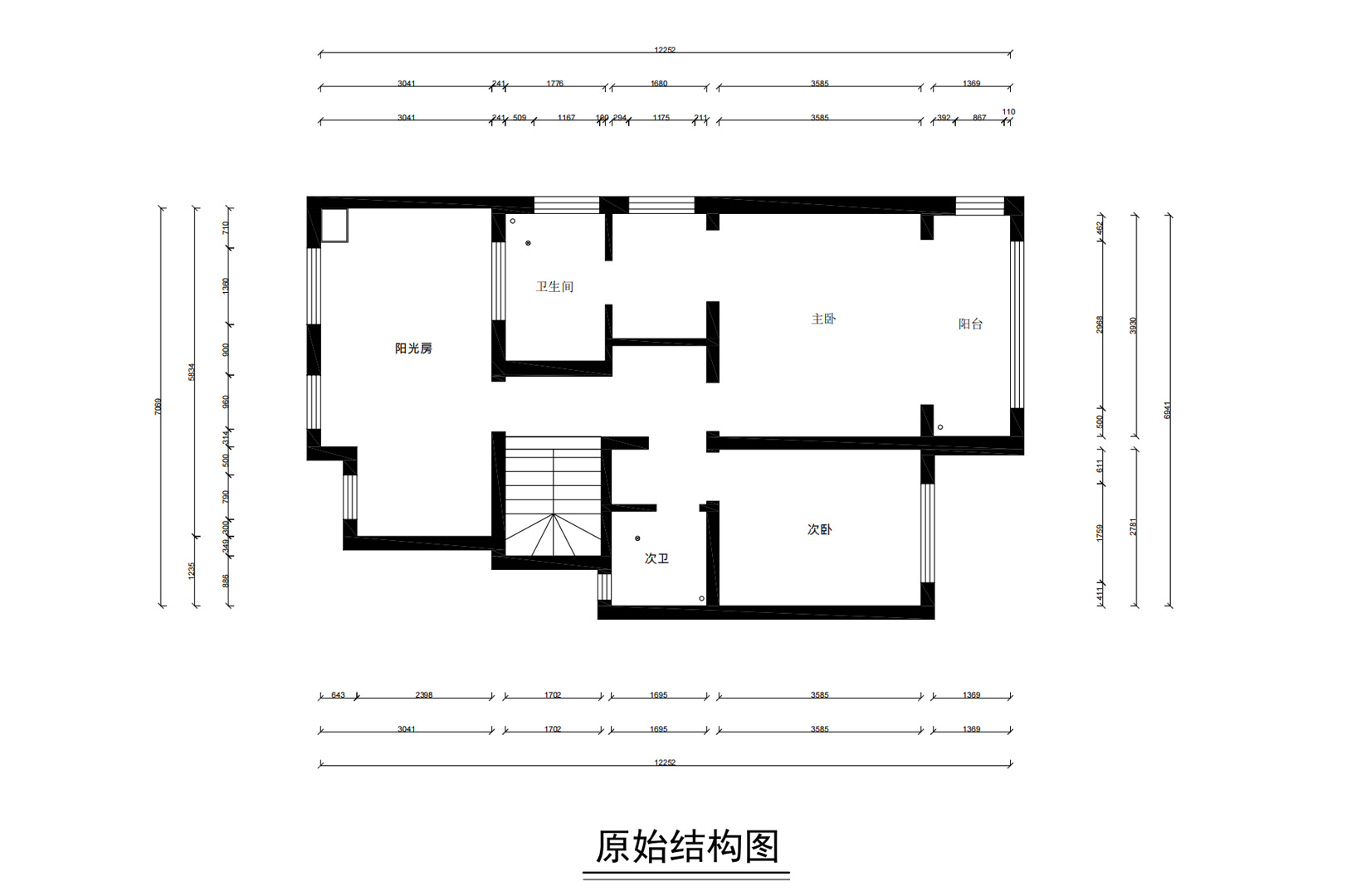 二層原始結構圖