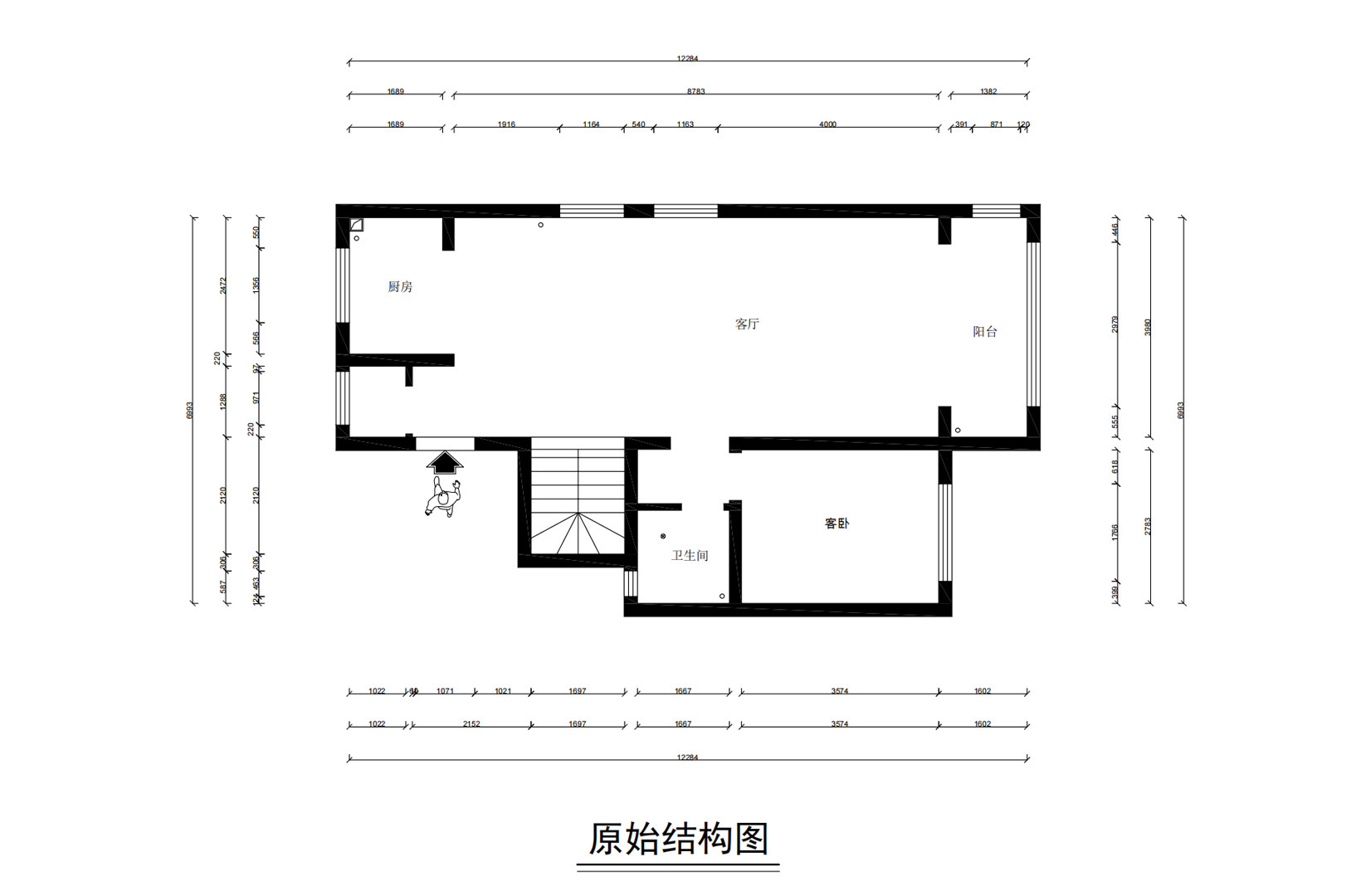 一層原始結構圖