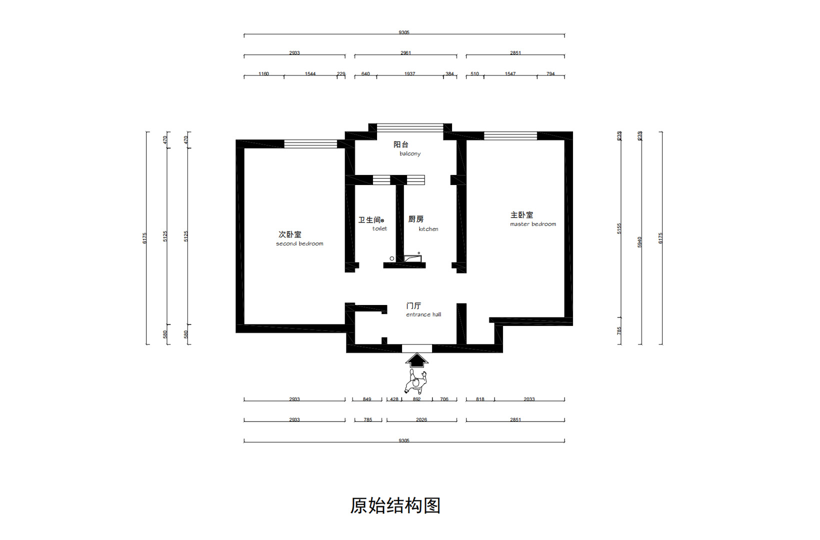 原始平面圖